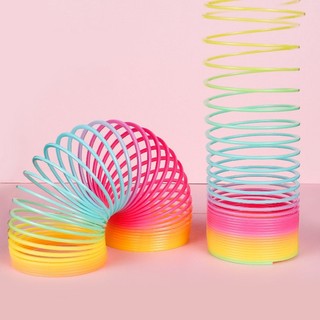 (Loại lớn) Lò Xo Cầu Vồng Ma Thuật ⚡ HOT TREND ⚡ Bằng Nhựa ABS Nhiều Mẫu Dành Cho Bé Giá Tốt Magic Hula Hoop