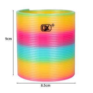 (Loại lớn) Lò Xo Cầu Vồng Ma Thuật ⚡ HOT TREND ⚡ Bằng Nhựa ABS Nhiều Mẫu Dành Cho Bé Giá Tốt Magic Hula Hoop