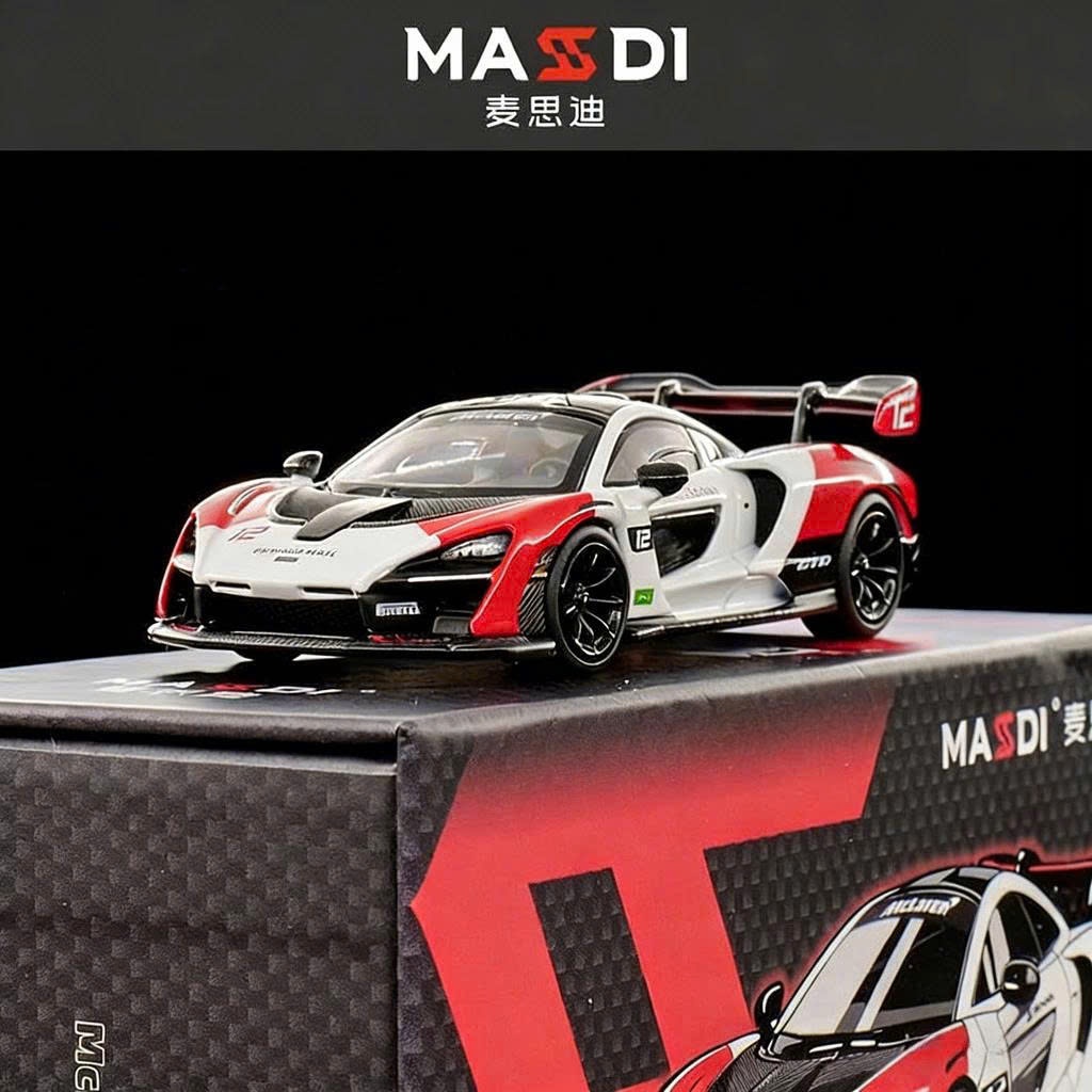 Masdi Mclaren Senna Gtr 1/64 Mô hình xe chính hãng
