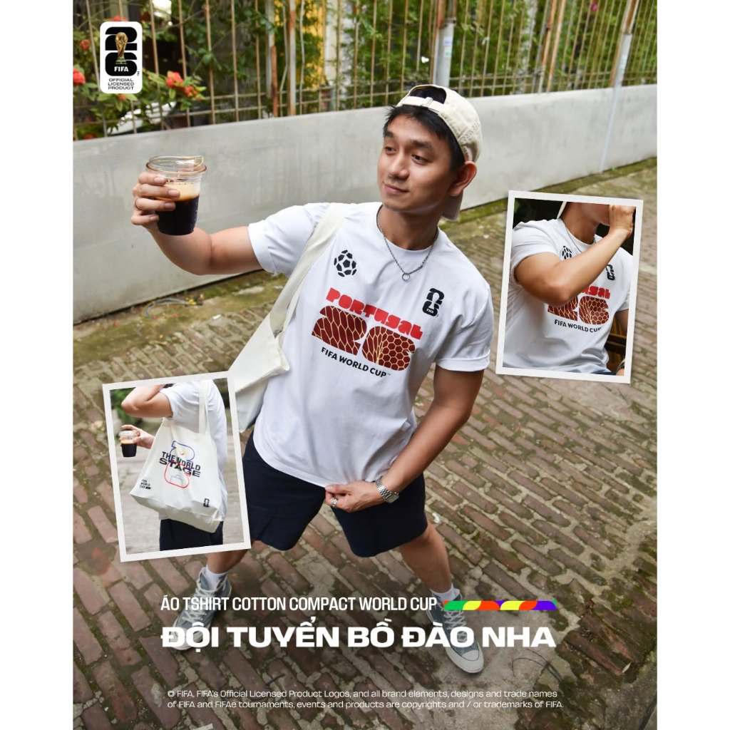 [TẶNG QUẦN SHORT]BST Áo thun Tshirt nam nữ Cotton Compact World Cup Edition 26, Áo cổ vũ đội tuyển bóng đá quốc gia