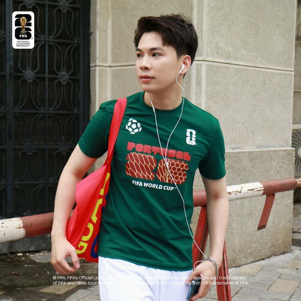 [TẶNG QUẦN SHORT]BST Áo thun Tshirt nam nữ Cotton Compact World Cup Edition 26, Áo cổ vũ đội tuyển bóng đá quốc gia