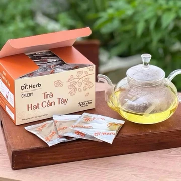 Trà Hạt Cần Tây. Hộp 36gói x 2,5g- Celery seed tea