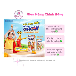 {Chính hãng} Thùng sữa nước trái cây Nutricare Smarta Grow opti(110ml) dinh dưỡng cho trẻ thấp còi
