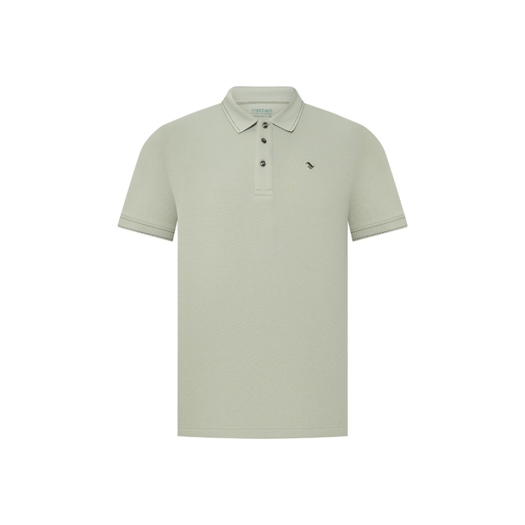 Áo thun Polo không túi VIETTIEN SMART CASUAL vải Cotton form REGULAR FIT VT00000672