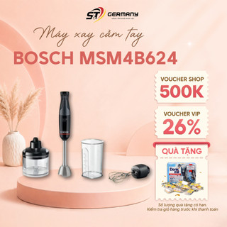 HCM Máy xay cầm tay BOSCH MSM4B624 hàng nhập khẩu, máy xay cầm tay đa năng GermanySnT