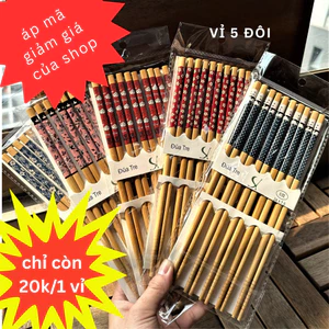 {TopChoice} Đũa Tre Tự Nhiên Cao Cấp Việt Nam - Đũa Nhật Bản, Đũa Chống Mốc, Đũa Tre Xuất Khẩu