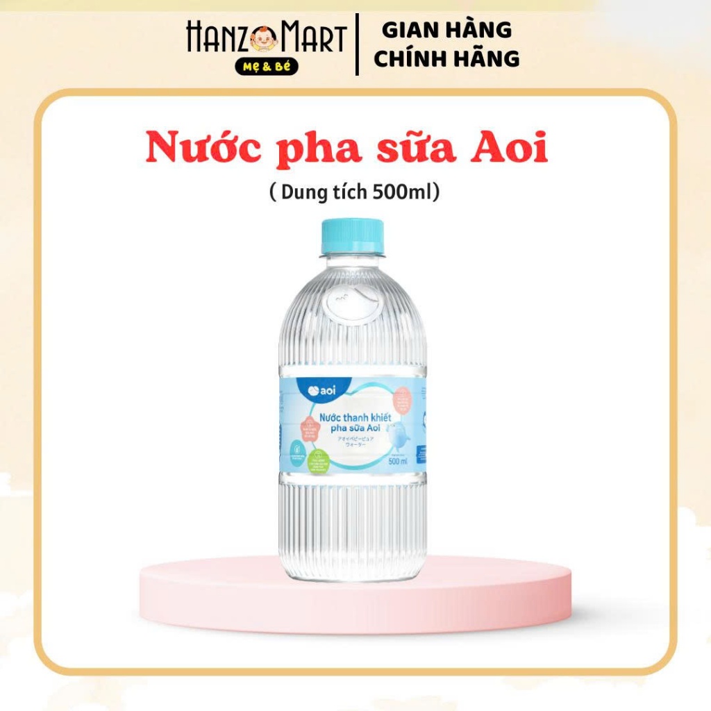 Nước pha sữa Aoi giữ trọn vẹn dưỡng chất, dung tích 1,5L hanzomart