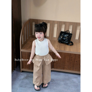 [TẶNG KHĂN]_[CHÍNH PHẨM LOẠI1] SET ÁO + QUẦN PHONG CÁCH HÀN CHO BÉ/ ảnh thật _BabyBeer