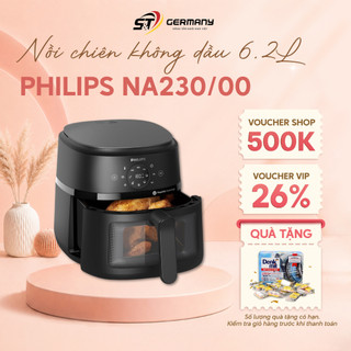 Nồi chiên không dầu Philips NA230/00 6,2L Airfryer Series 2000 Nhập Philips Việt Nam GermanySNT 220053
