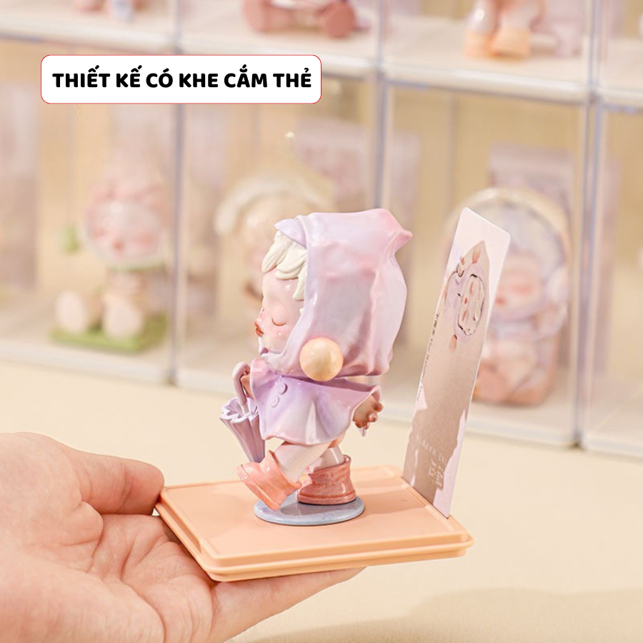 Hộp Đựng Mô Hình ENODA HOME, Hộp Trưng Bày Mô Hình Chất Liệu Mica Trong Suốt,  Xếp Chồng Cao Cấp HTS006