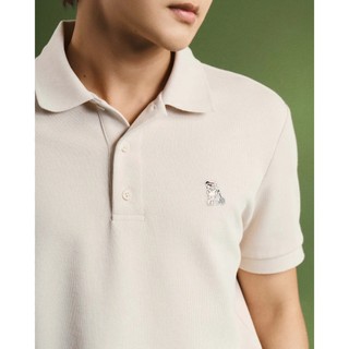 Áo polo nam nhãn trang trí Form Fitted - ROUTINE 10S26POL011