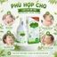 Sữa tắm thảo dược cho bé 500ml – Dịu nhẹ, không cay mắt, hương thơm tự nhiên