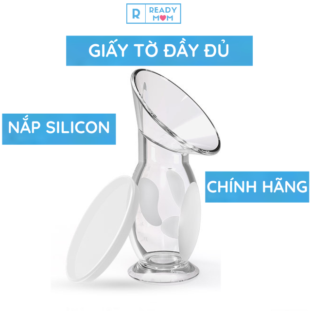 Cốc Hứng Sữa CMBEAR | Tự Dính Vào Ngực | Hút Sữa Rảnh Tay | MB03 | Hàng Trung Quốc