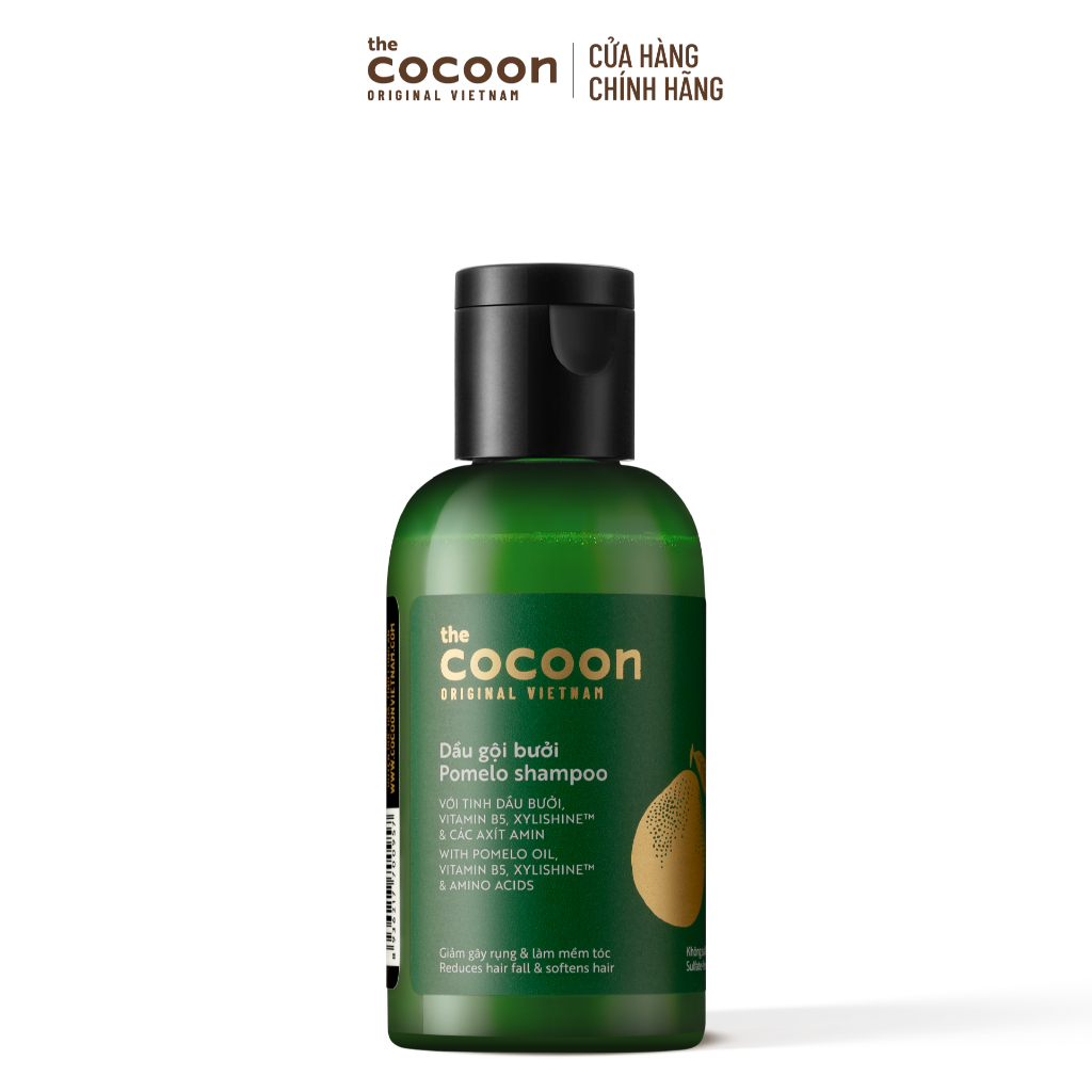 Combo Tẩy da chết bồ kết 200ml + Nước dưỡng da đầu bồ kết Cocoon 140ml Tặng gội xả bưởi 50ml + 2 gel tắm (bí+đường) 50ml