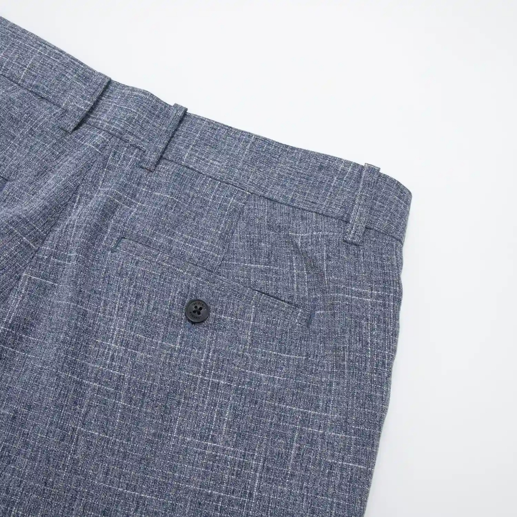 Quần Short Âu Nam Insidemen Regular Fit bền màu, mát mẻ, co giãn ISO115AS0