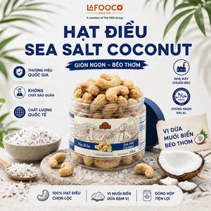 Hạt điều muối biển coconut LAFOOCO hủ 200g