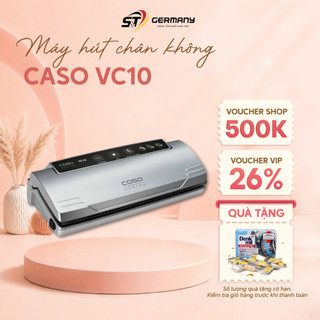Máy Hút Chân Không Thực Phẩm Chính Hãng Caso VC10  Hàn Miệng Túi Cao Cấp GermanySnT HCM 620002