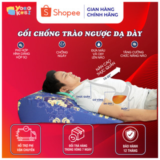 [HOẢ TỐC 4H] Gối Chống Trào Ngược Dạ Dày Người Lớn Yorokobi Chính Hãng Duy Nhất Tích Hợp Thoái Hoá Đốt Sống Cổ