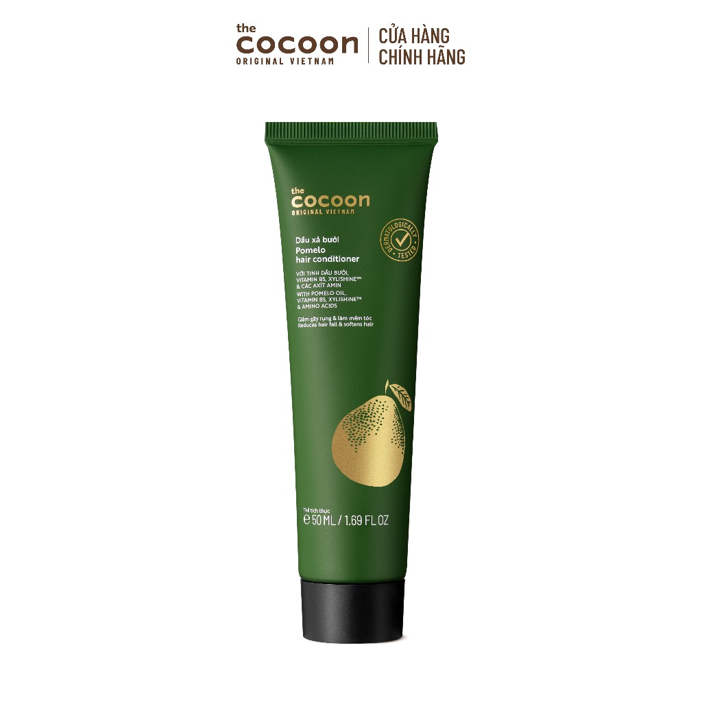 Combo Tẩy da chết bồ kết 200ml + Nước dưỡng da đầu bồ kết Cocoon 140ml Tặng gội xả bưởi 50ml + 2 gel tắm (bí+đường) 50ml
