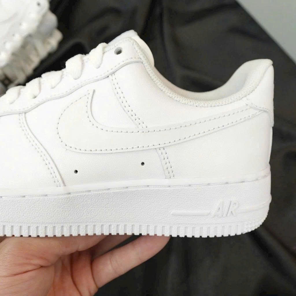 Giày Thể Thao AF1 Full Trắng đủ size Nam Nữ, Giày sneaker trắng Basic Cao Cấp Full bill box