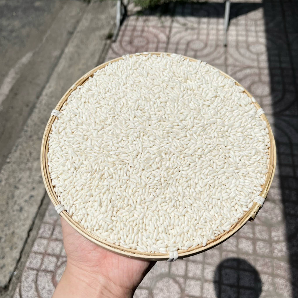 Nếp Sáp Ngỗng Long An - dẻo ngon, làm xôi, làm bánh