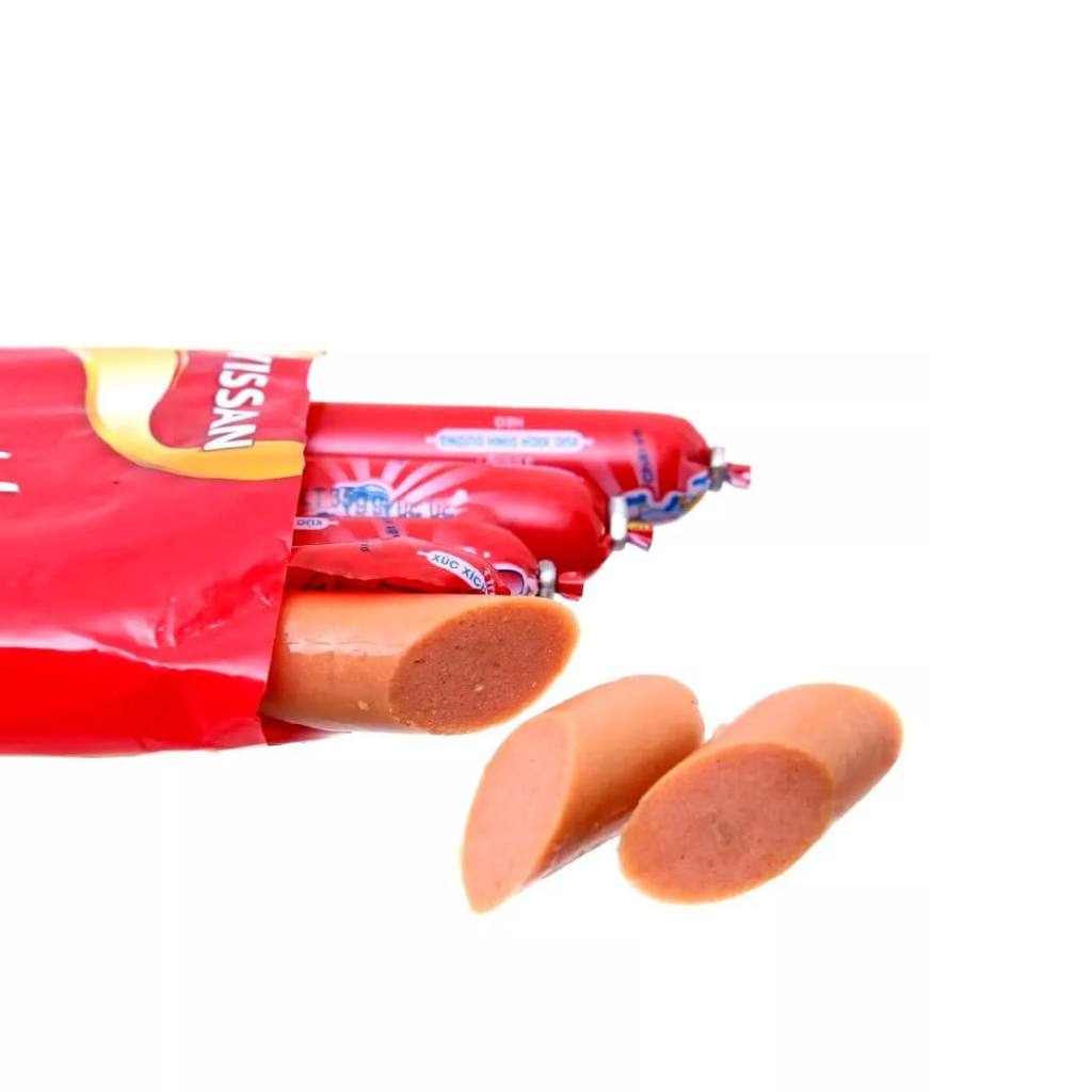 [Thùng 20 Gói] Xúc Xích Dinh Dưỡng Vissan – 100 Cây 35g – Chính Hãng Date 2028, Ăn Liền Tiện Lợi