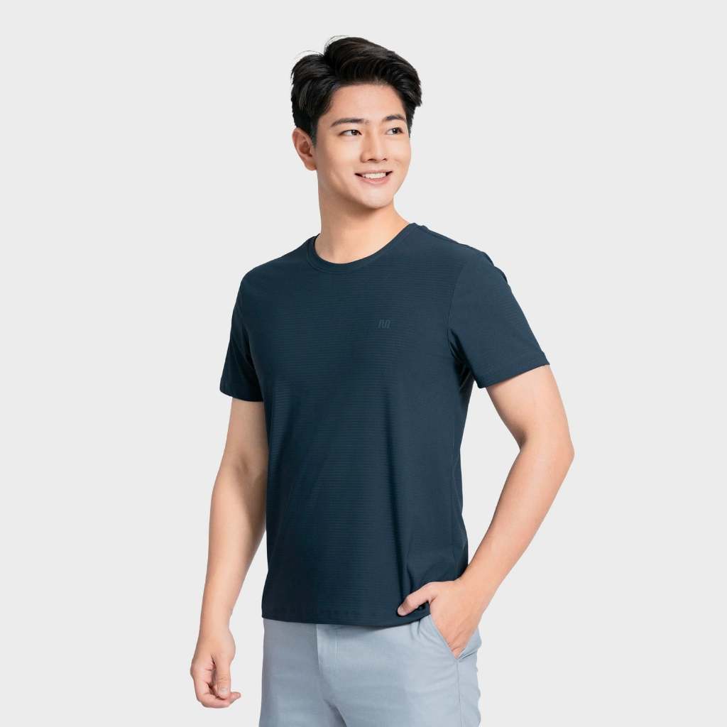 Áo Thun Tshirt Nam Ngắn Tay INSIDEMEN Chất Thun Mát Thấm Hút Tốt Thể Thao, Co Giãn ITS111AS0