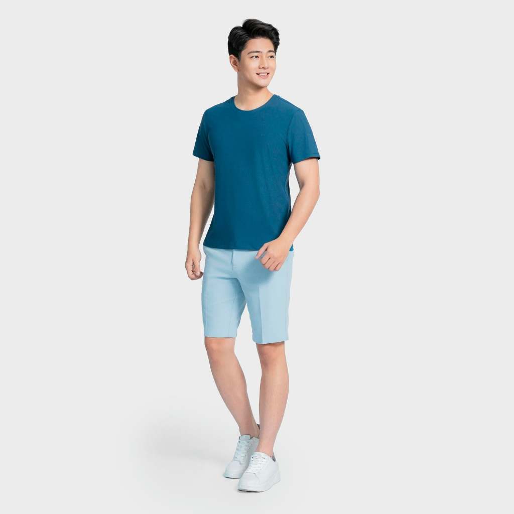 Áo Thun Tshirt Nam Ngắn Tay INSIDEMEN Chất Thun Mát Thấm Hút Tốt Thể Thao, Co Giãn ITS111AS0