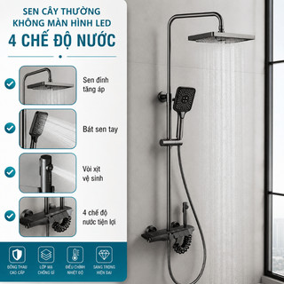 Sen tắm phím đàn củ đồng OBP SE26L1001 hiển thị nhiệt độ nóng lạnh cao cấp