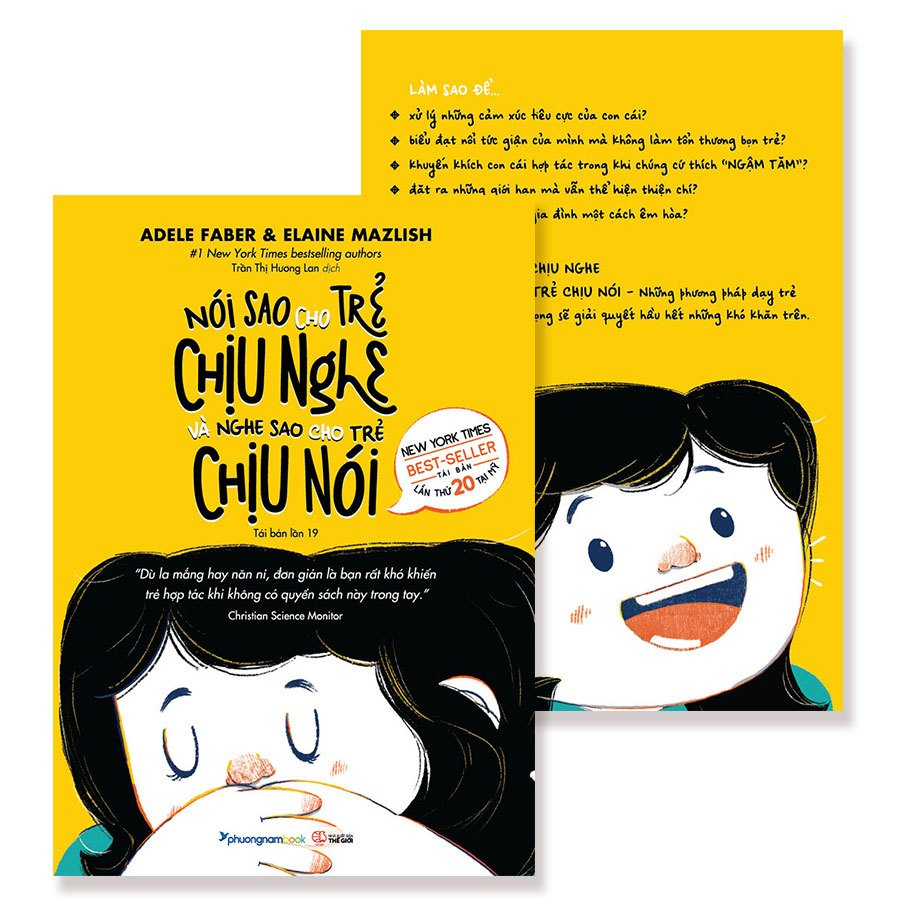 Sách - Nói Sao Cho Trẻ Chịu Nghe Và Nghe Sao Cho Trẻ Chịu Nói (Tái Bản) - PNB