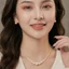 Dây Chuyền, Chuỗi Hạt Ngoċ Trai Nhân Tạo Dài, Thuỷ Tinh Phong Cách Vintage, Phù Hợp Nhiều Dịp - DAISYN