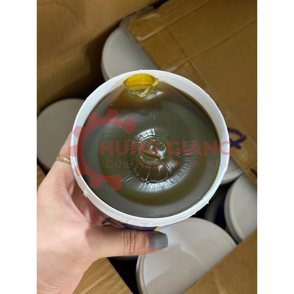 Hộp Mỡ Bò Chịu Nhiệt 500g Cao Cấp Chống Nước Tốt Mỡ Bám Cực Chắc