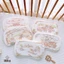 Gối cao su non chữ B cotton Cổ Tích