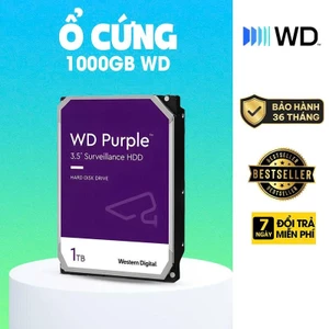 Ổ CỨNG 1TB HDD 1000GB WT_WD10PURZ | Chính Hãng Bảo Hành 3 Năm