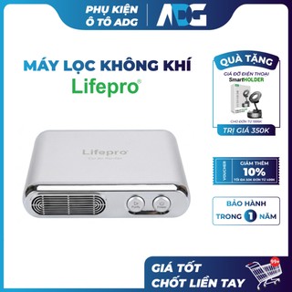 Máy lọc không khí và khử mùi ô tô Lifepro L338-OT - Tạo Ozone, Ion âm, 2 màng lọc HEPA & CARBON | Phụ kiện ô tô ADG