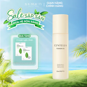 Nước hoa hồng dưỡng da Căng Bóng Dr. Pepti - Centella Toner EX 180ml