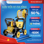 Máy rửa xe cao cáp KAW, lõi 3 lớp dây 20m, Phun xa 10M, áp lực cao rửa xe xịt sân thỏa thích — ảnh 2