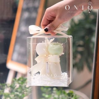 Hoa nến thơm màu ngẫu nhiên, Hương thơm tinh dầu, quà tặng sinh nhật, quà tặng tốt nghiệp - Kẹo Hoa Thủy Tinh - ONIÕ