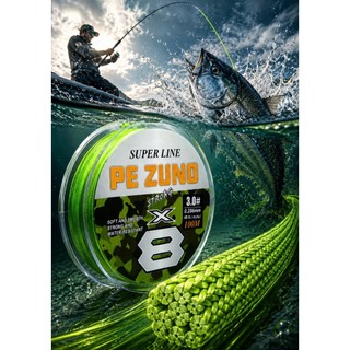 Dây câu PE X8 dây siêu bền, không nổ