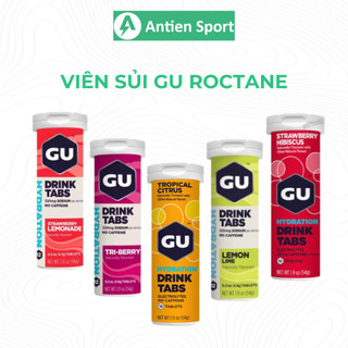 Hộp Sủi Điện Giải Gu Hydration Drink Tabs Bù Khoáng Chất Cung Cấp Năng Lượng Điện Giải