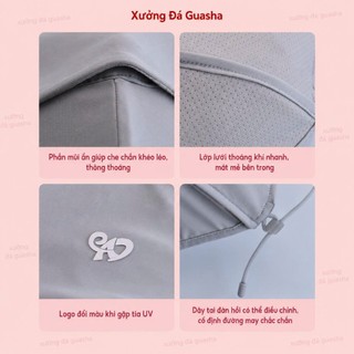 Khẩu Trang Vải Chống Nắng Full Face Cao Cấp  Mịn Mát Thoáng Khí , Ngăn Chặn Tia UV , Chống Nắng UPF 50+