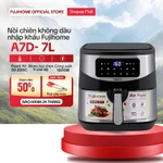 Nồi chiên không dầu 8L điện tử Fujihome Nhập Khẩu chống dính cao cấp, Nồi chiên cơ không hơi nước tự ngắt an toàn — ảnh 1