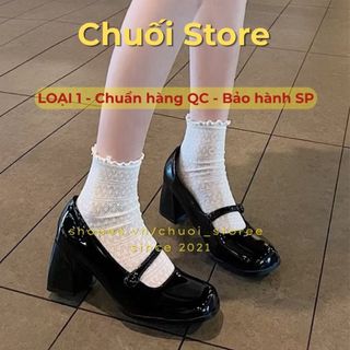 Giày cao gót nữ da PU tổng hợp dệt vải đế cao su thanh lịch sang trọng cao cấp thời trang
