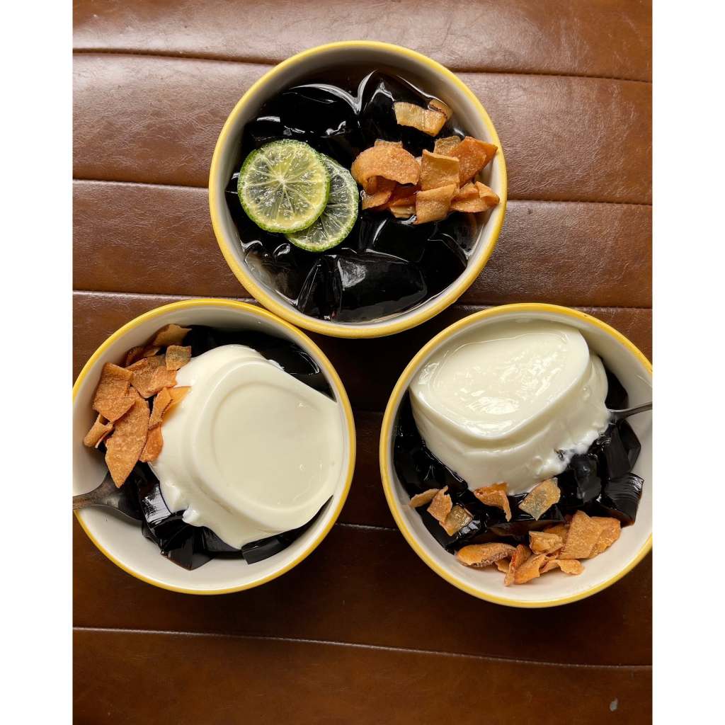 Combo 5 Gói Bột Thạch Đen Sương Sáo Loại 100gr Thương hiệu Đức Quý