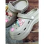 dép nhựa bít mũi stickers dễ thương cao 5 phân