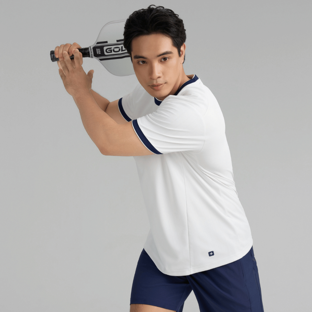 [TẶNG SRM OXY][MỚI]Áo thun thể thao nam cổ tròn Pickleball ZeroMark nhanh khô, Thoáng khí, Thấm hút tốt Coolmate