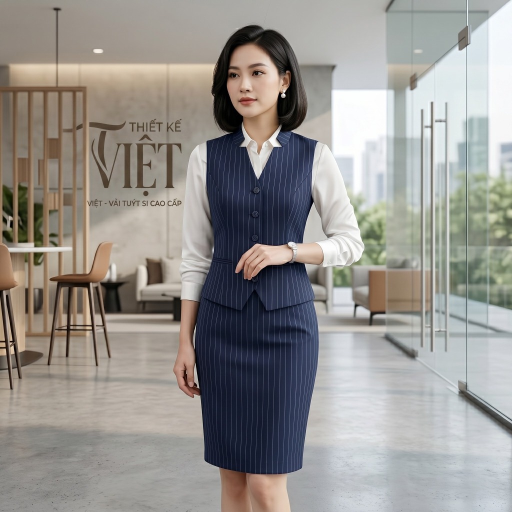 VẢI TUÝT SI KẺ - MAY VEST, BLAZER, QUẦN TÂY, VÁY, CHÂN VÁY...