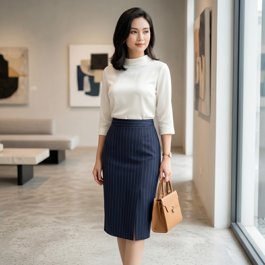 VẢI TUÝT SI KẺ - MAY VEST, BLAZER, QUẦN TÂY, VÁY, CHÂN VÁY...