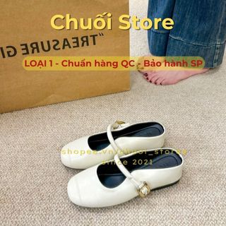 Giày sục nữ da PU tổng hợp dệt vải đế cao su đơn giản nhẹ nhàng nữ tính