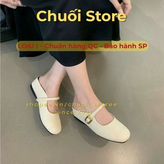 Giày sục nữ da PU tổng hợp dệt vải đế cao su dễ phối đồ nhẹ nhàng nữ tính tinh tế